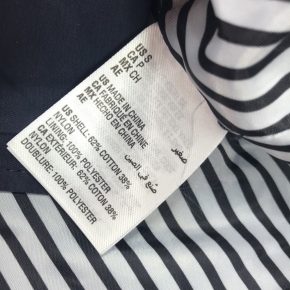 Maison Jules Crop Cold Weather Trench JackeT - Picture 5 of 5